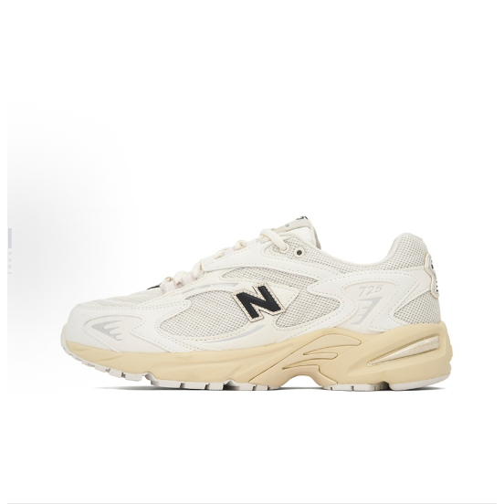 New Balance NB 725 v1 low cut running shoes whiteของแท้ 100%