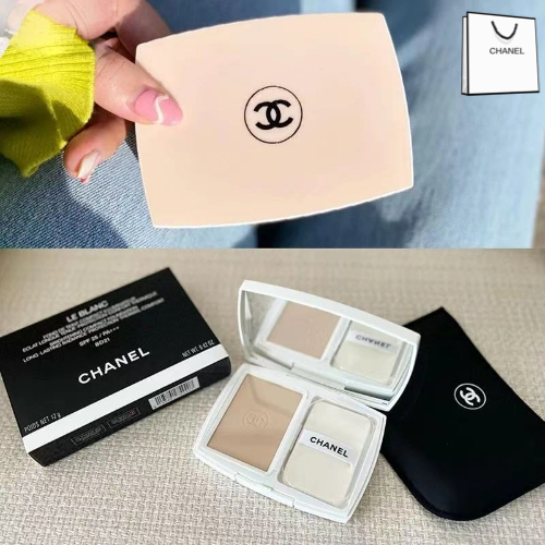 ⭐️แป้งผสมรองพื้น ⭐️ chanel le blance brightening compact foundation radiance protection termal comfort spf 25 PA+++
