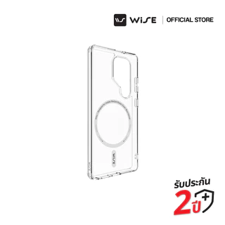 WISE Phone Case สำหรับ SAMSUNG S26ULTRA /S25ULTRA /S25FE เคสใส เคสแม่เหล็กใส เคสกันกระแทก