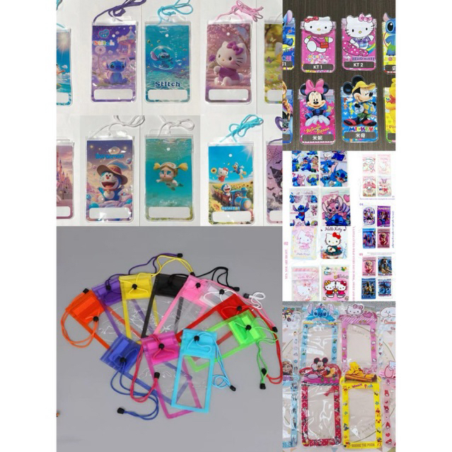 กระเป๋ากันน้ำสงกรานต์ลายการ์ตูน水袋