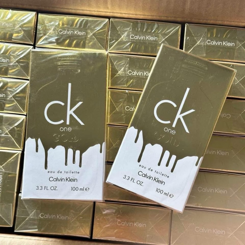 Ck one gold edt 100ml กล่องซีล