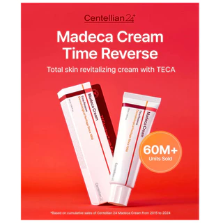 [ 100% แท้ /พร้อมส่ง]Centellian24 Madeca Cream Time Reverse 50ml | ครีมตัวดังเกาหลี ย้อนวัยผิว ลดริ้วรอย กระชับรูขุมขน