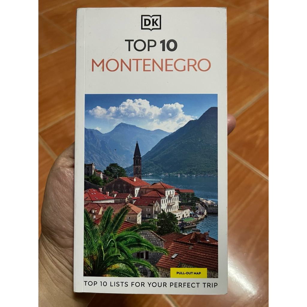DK Top 10 Montenegro  pull - out map / APbook หนังสือมือสองสภาพดี ส่งไว AAA