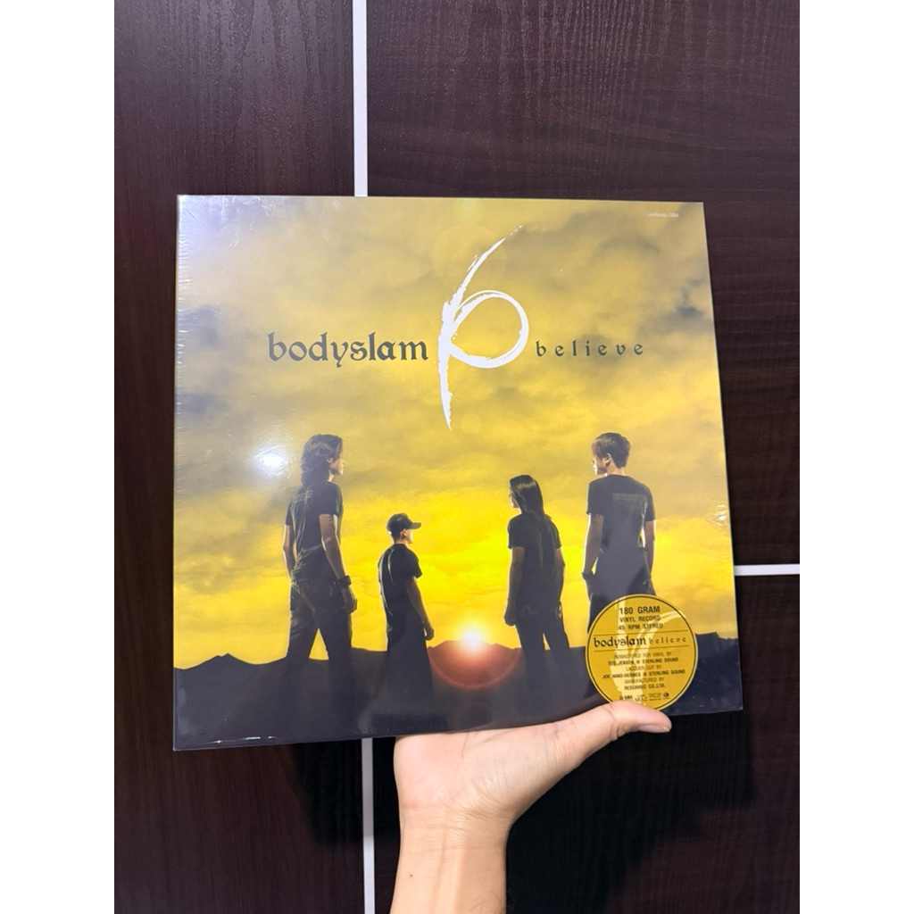 แผ่นเสียงBodyslam อัลบั้ม Belive ครบรอบ20ปี