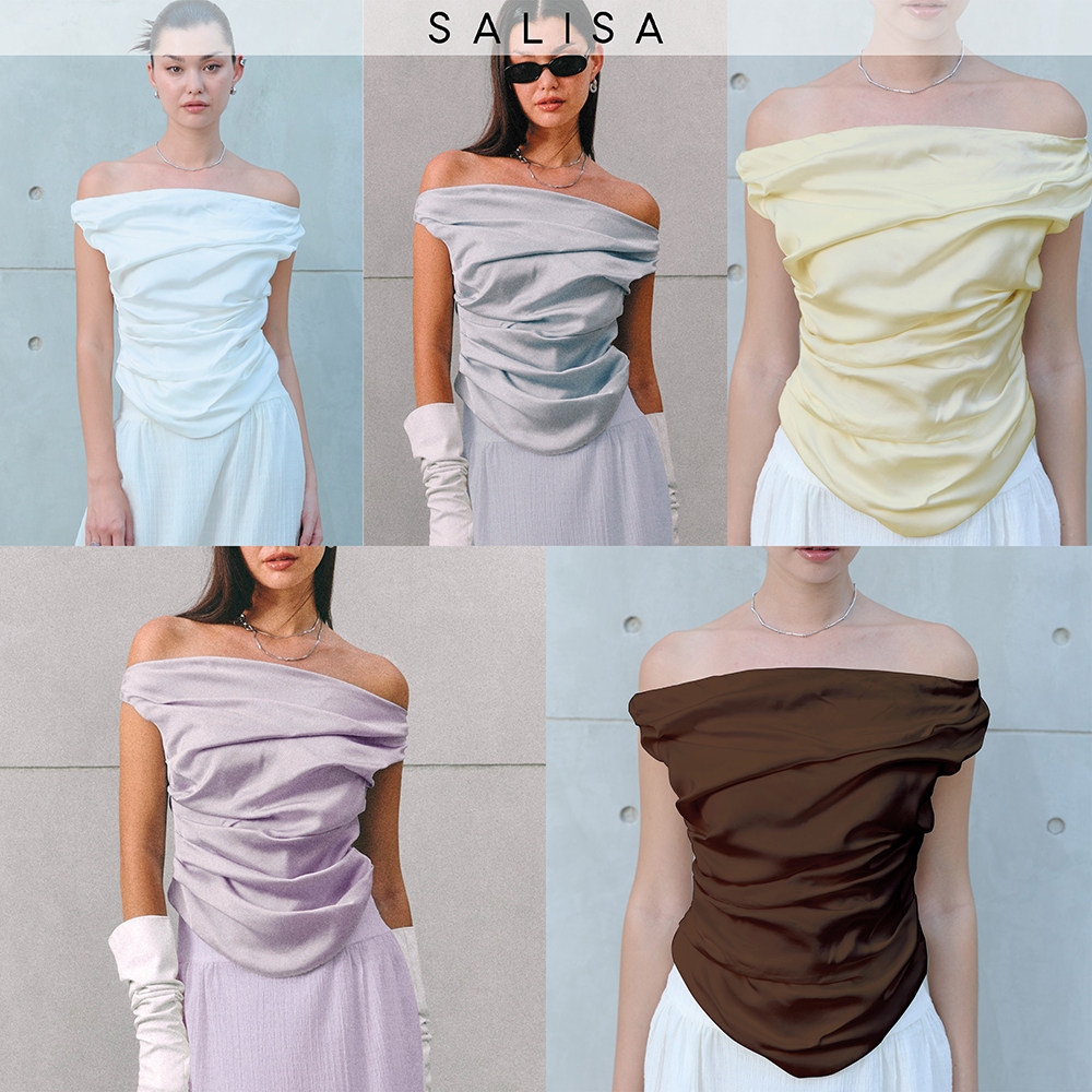 SALISA - OTS BUCKLE SS25 Satin
