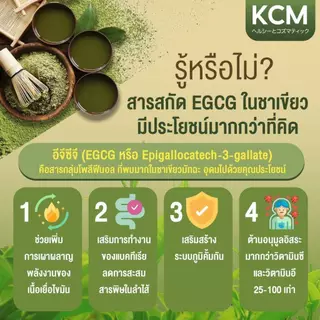 KCM Soy Protein Isolate ถั่วเหลือง รสอูจิมัทฉะ ซอย โปรตีนไอโซเลท (1 ซอง 900 กรัม) ชาเขียวนำเข้าจากญี่ปุ่น(UJI MATCHA)