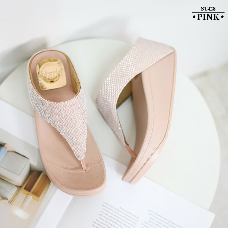 Stario Shoes ~CT848 สูง2.5นิ้ว หน้าคีบ เท้าอวบ+1❗️รองเท้าสุขภาพผู้หญิงพรีเมียม รุ่นใหม่ ใส่สบาย นุ่มหรู ดีไซน์แฟชั่นดูดี