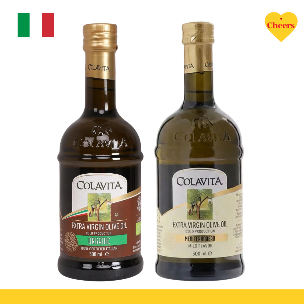 Colavita Extra Virgin Olive Oil l  โคลาวิต้า น้ำมันมะกอกเอ็กซ์ตร้าเวอร์จิ้น 500 ml.