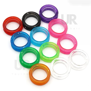 (พรัอมส่ง) ห่วงใส่กรรไกรชิลิโคนห่วงกรรไกร จำหน่ายแบบคู่