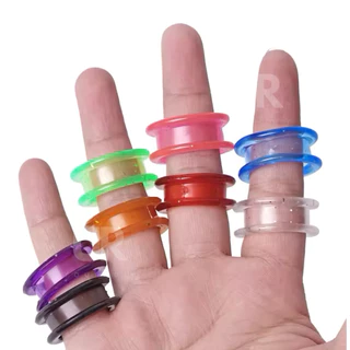 (พรัอมส่ง) ห่วงใส่กรรไกรชิลิโคนห่วงกรรไกร จำหน่ายแบบคู่