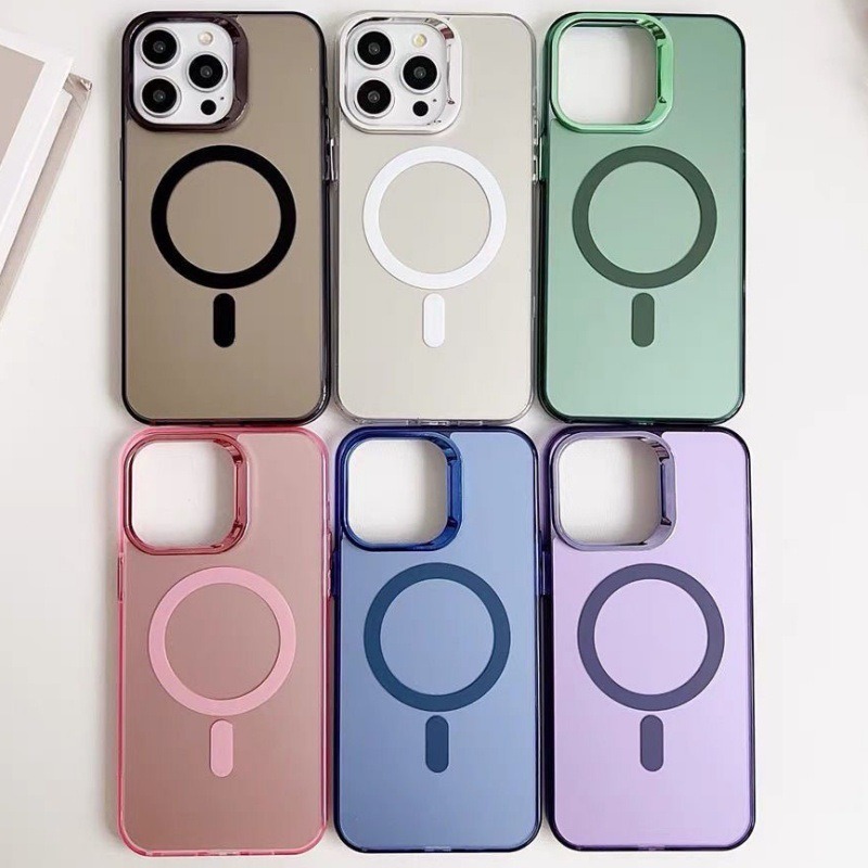 Migoo เคสแม่เหล็กสำหรับ iPhone 17/16/15/14/13/12/11 เคสบางเฉียบ กันกระแทก เคสป้องกันสำหรับ iPhone