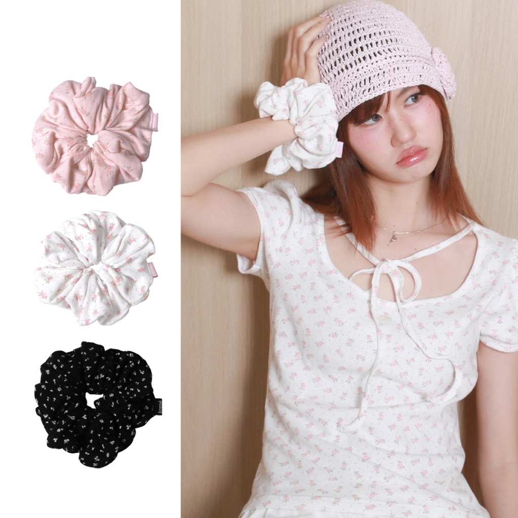 kome.offi ยางรัดผม roselyn scrunchies