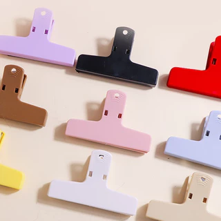 (พร้อมส่ง🇹🇭) Plastic Clip คลิปหนีบกระดาษพลาสติก คลิปหนีบกระดาษขนาดใหญ่ คลิปหนีบกระดาษ คลิปหนีบน่ารัก