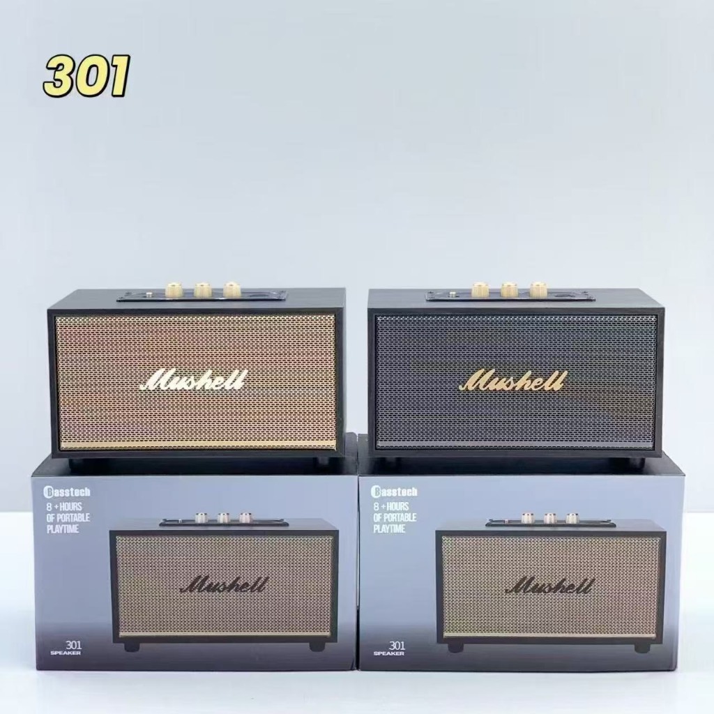 ลำโพงบลูทูธ XM301 XM302 XM303 เบสแน่น เสียงคมชัด ใช้งานสะดวกทุกที่