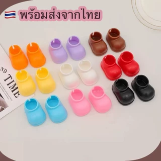 (พร้อมส่งจากไทย) รองเท้าตุ๊กตาจิ๋ว รองเท้าตุ๊กตา ทรงบูทมินิ สีพาสเทล/คลาสสิก (Mini Doll Boots Shoes)