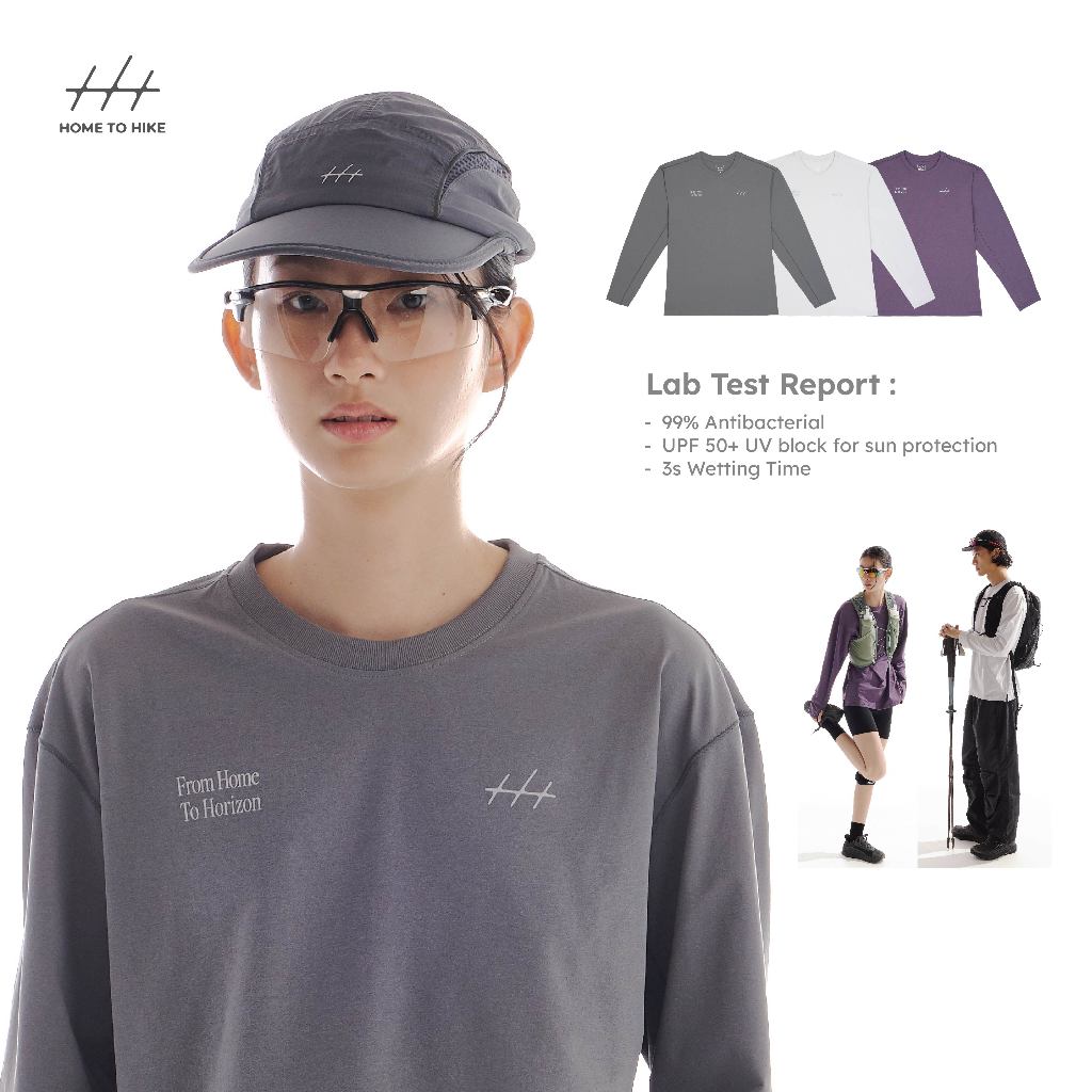 Home to Hike : HTH-003 Longsleeve Oversize Tee