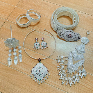 เครื่องประดับเงิน เครื่องประดับชุดไทย เครื่องประดับชุดล้านนา