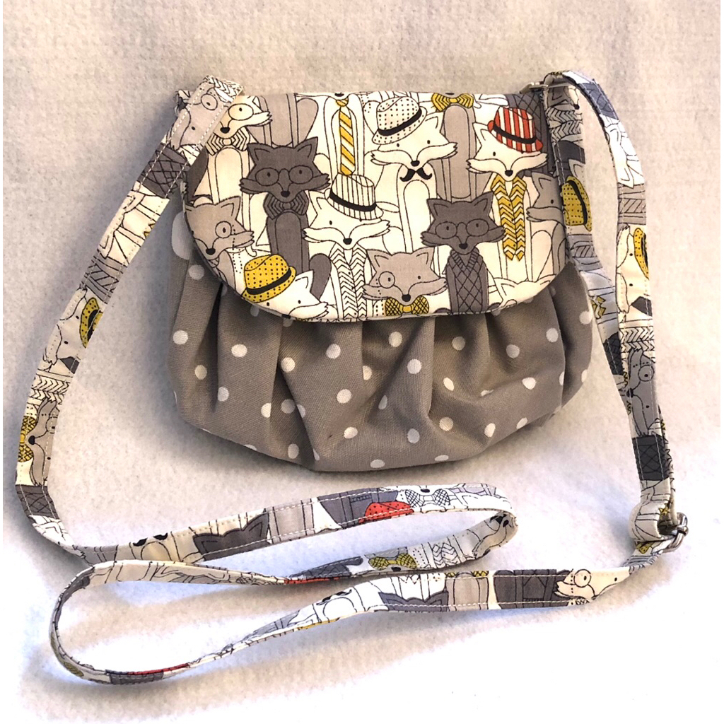 Funny  Fox mini crossbody bag