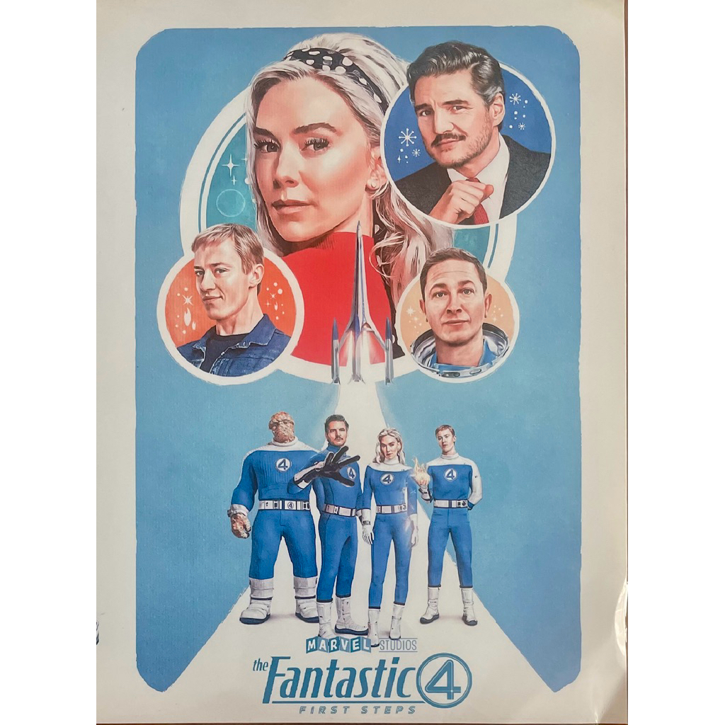 The Fantastic Four: First Steps (2025, DVD)/เดอะ แฟนแทสติก 4 จุดเริ่มต้นปฐมบทใหม่ (ดีวีดี)