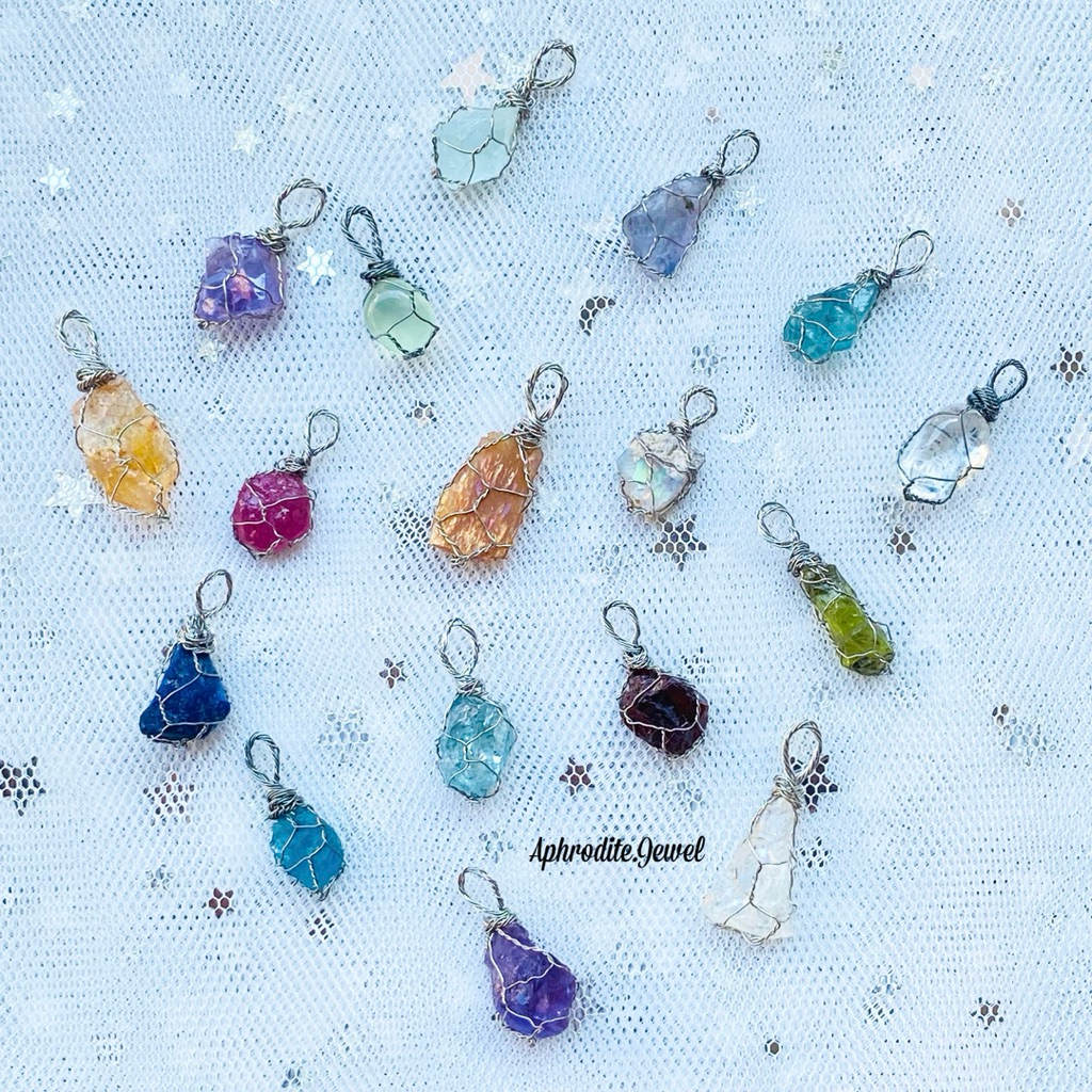 จี้หินแท้ พร้อมสร้อย Stone pendant 🔮 อัพเดทใหม่