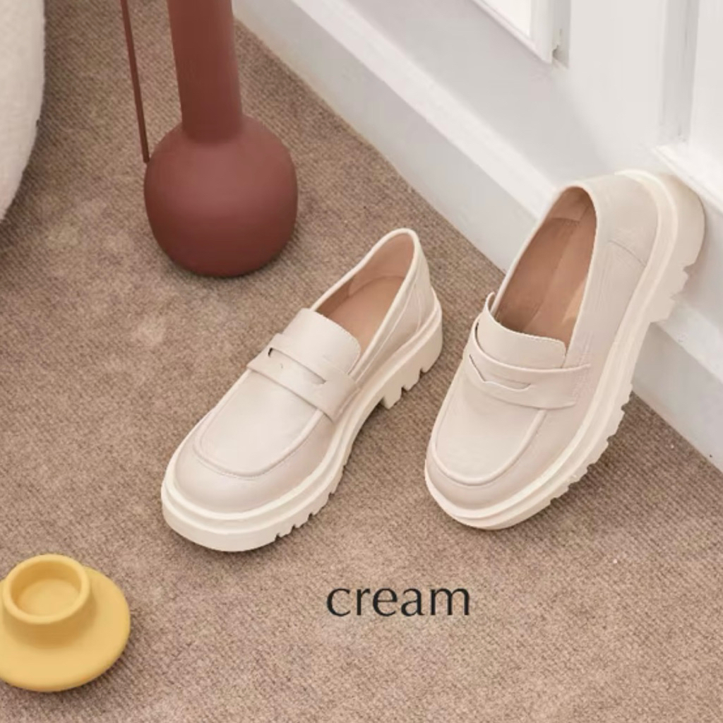 รองเท้าโลฟเฟอร์ loafer👞 Minx รุ่น Wynn เสริมพื้น 1.5 นิ้ว นุ่มสบาย ใส่ได้หลายไซซ์ หลายสี