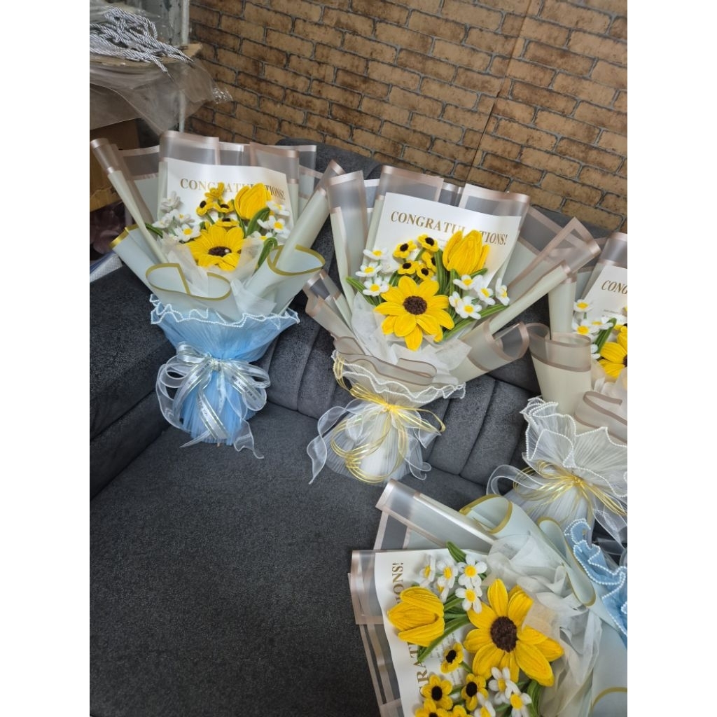 ช่อทานตะวัน  ช่อดอกไม้สวยๆ - รูปที่ 6