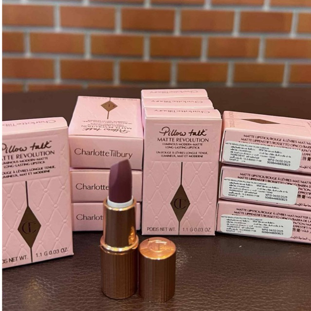 Charlotte tilbury matte revolution ขนาด 1.1 g. 🩷สี Pillow talk medium 2