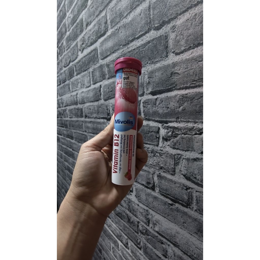 Mivolis Vitamin B12 เม็ดฟู่ 20เม็ด