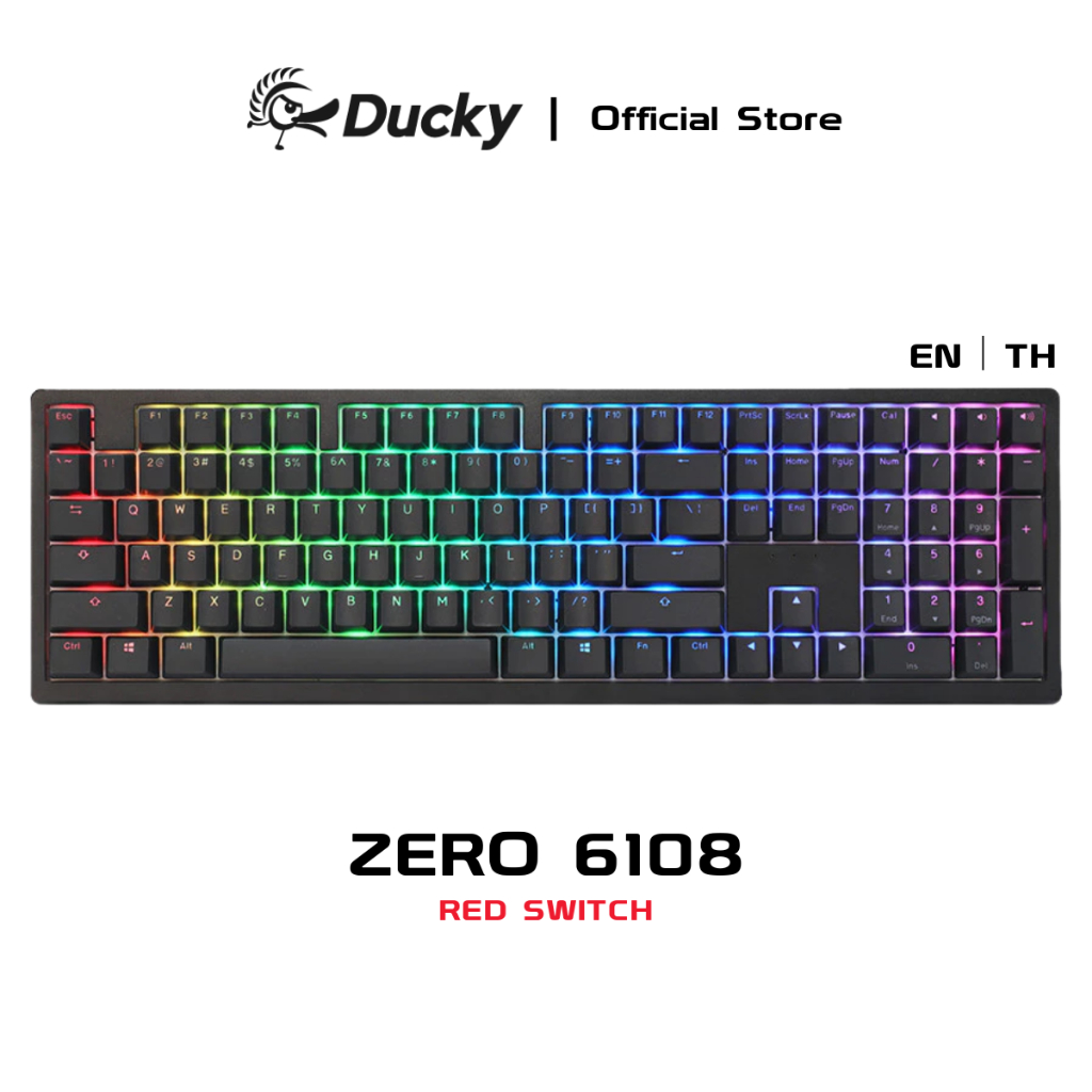 Ducky Zero 6108 คีย์บอร์ดเมคคานิคอล