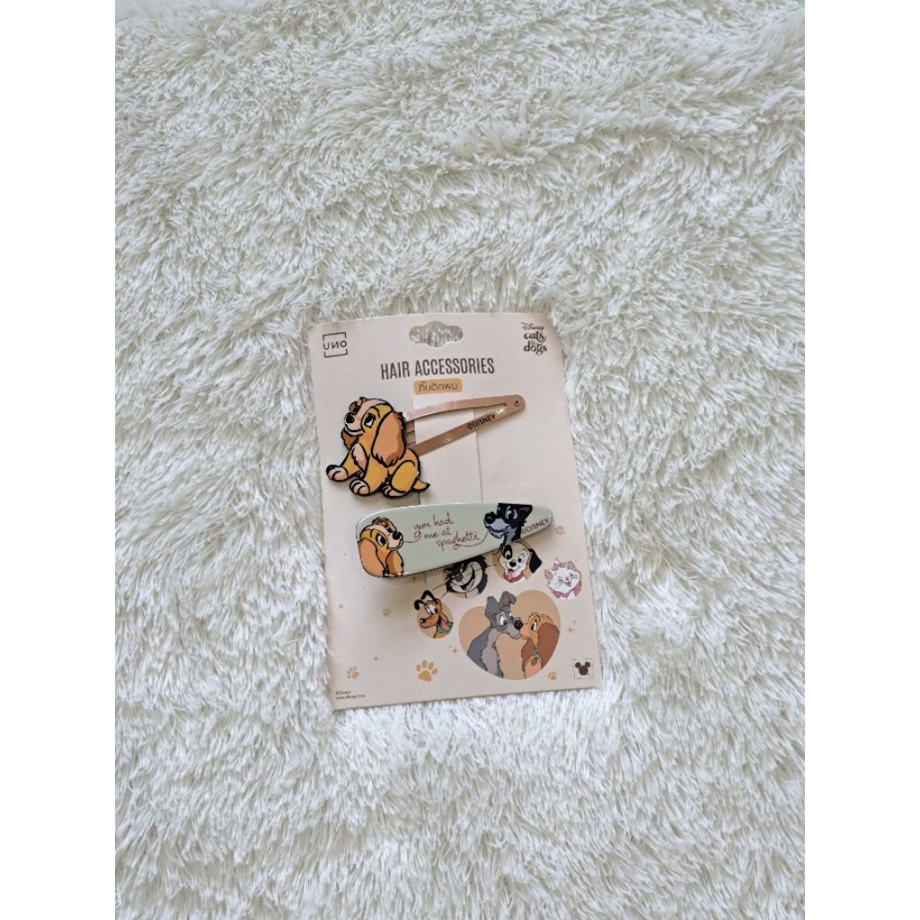 กิ๊บ 2 ชิ้น Disney Lady and the tramp
