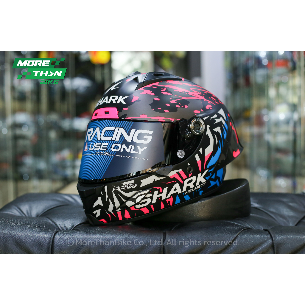 หมวกกันน็อคเต็มใบ SHARK รุ่น AERON GP FIM Redding Mat