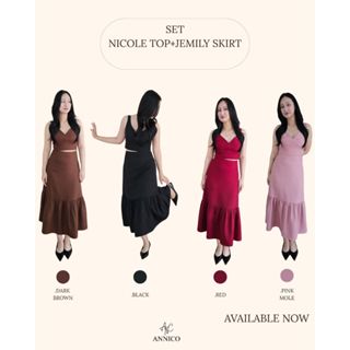 Annico Jemily Skirt - กระโปรง เจมิลี่- ใส่แล้วดูเพรียวแบบเป็…