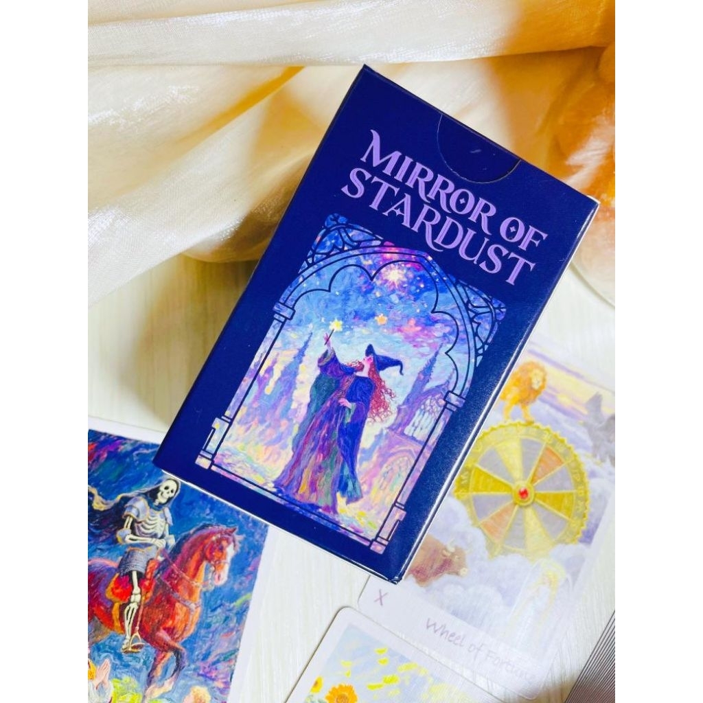 Mirror of Stardust Tarot ไพ่ยิปซีแท้ธีมแฟนตาซีสวยงาม ไพ่ทาโร่ต์ Tarot cards decks