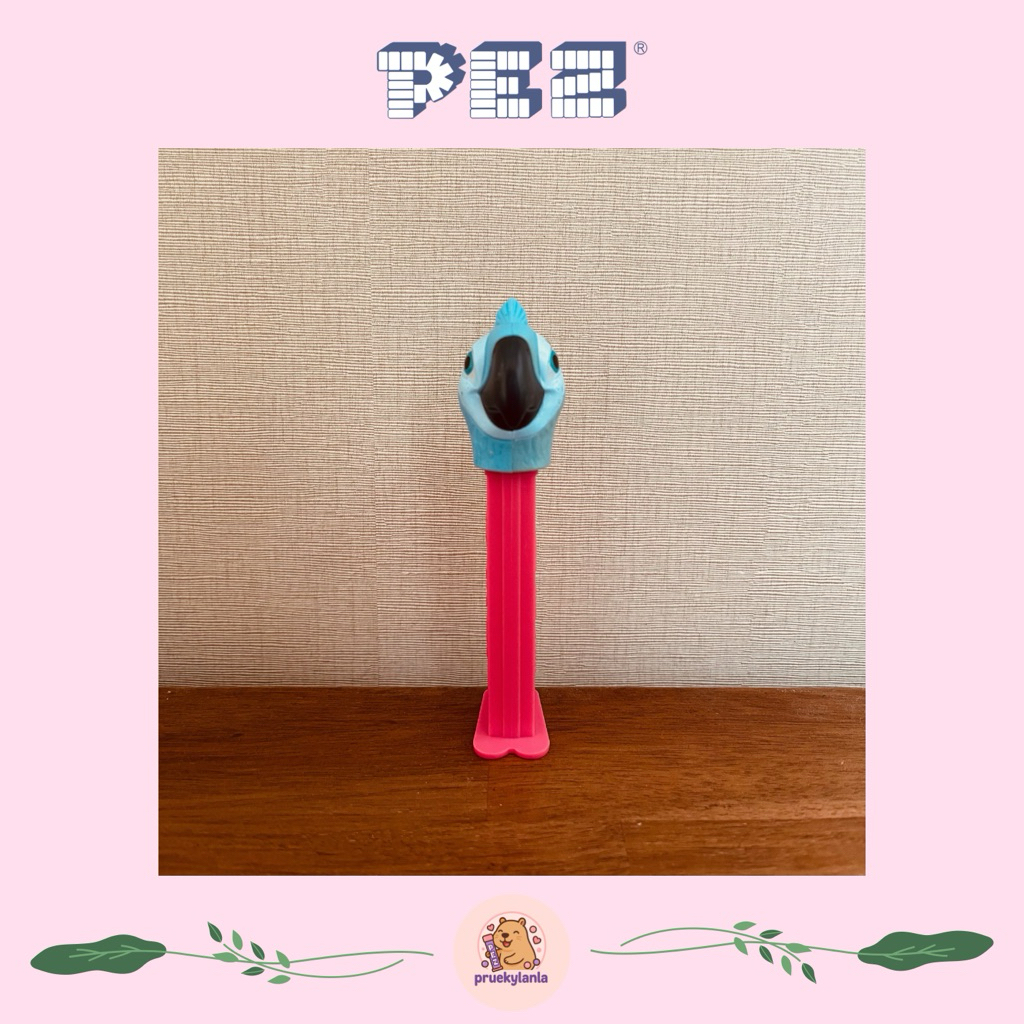 Pez (เพซ) Rio(Jewel) แท่งลูกอมการ์ตูนหัวโต 🦜🩵 (สินค้ามีรอยตำหนิเล็กน้อย) ‼️อ่านรายละเอียดก่อนสั่งซื้