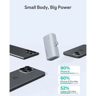 [CCC] AUKEY PB-Y59 20W PD พาวเวอร์แบงค์ชาร์จเร็ว Spark Mini Power Bank 5000mAh USB-C