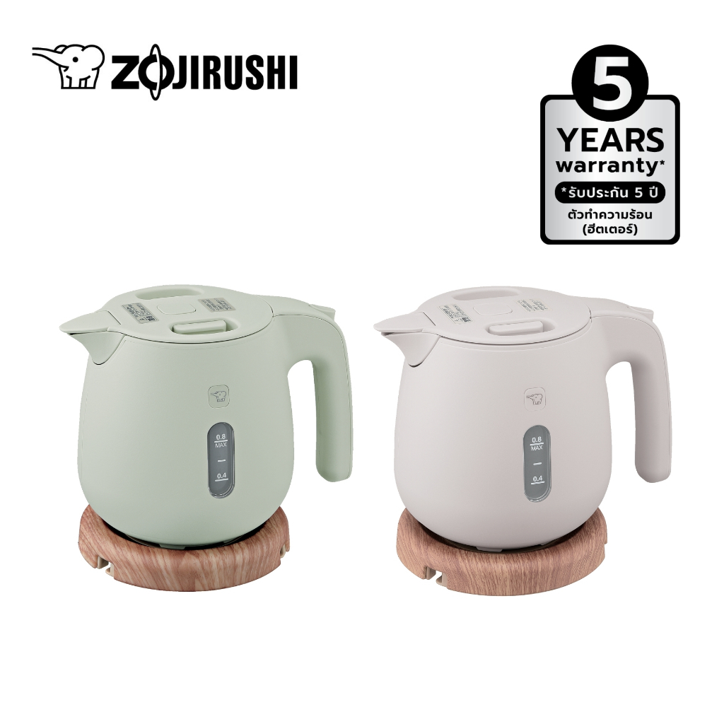 Zojirushi กาต้มน้ำไฟฟ้า ขนาด 0.8 ลิตร รุ่น CK-SAQ08T