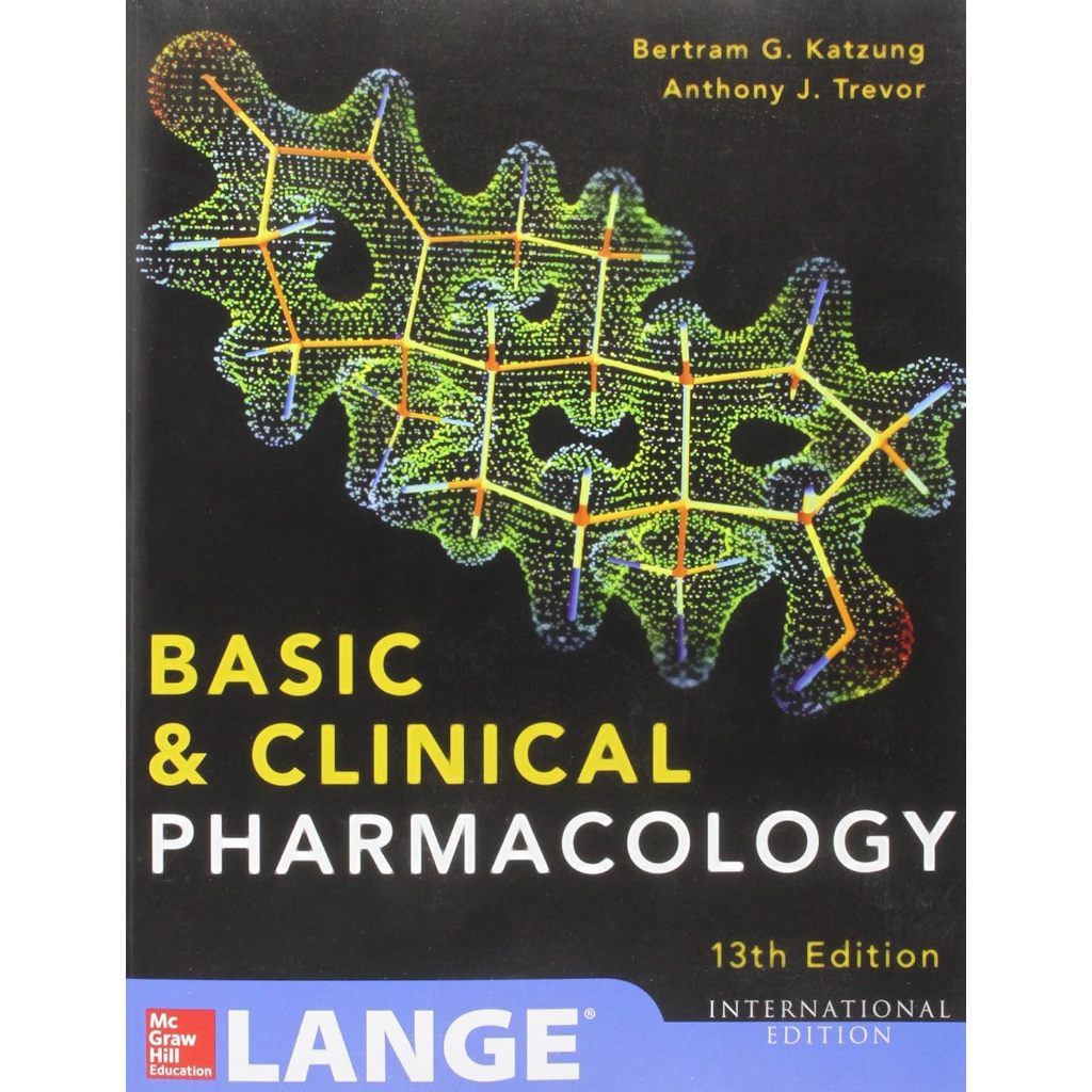 หนังสือ Basic and Clinical Pharmacology ed 13/2015