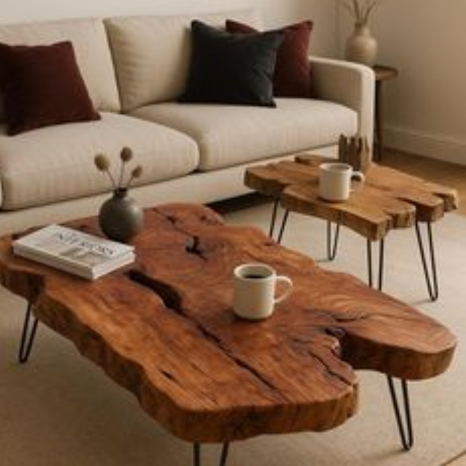 Wooden table(100*50cm.)