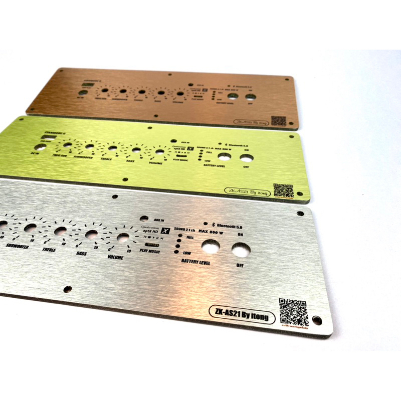แผ่นเพลท ZK-AS21 ลำโพงบลูทูธDiy(สอบถามข้อมูลทักแชท) - รูปที่ 2