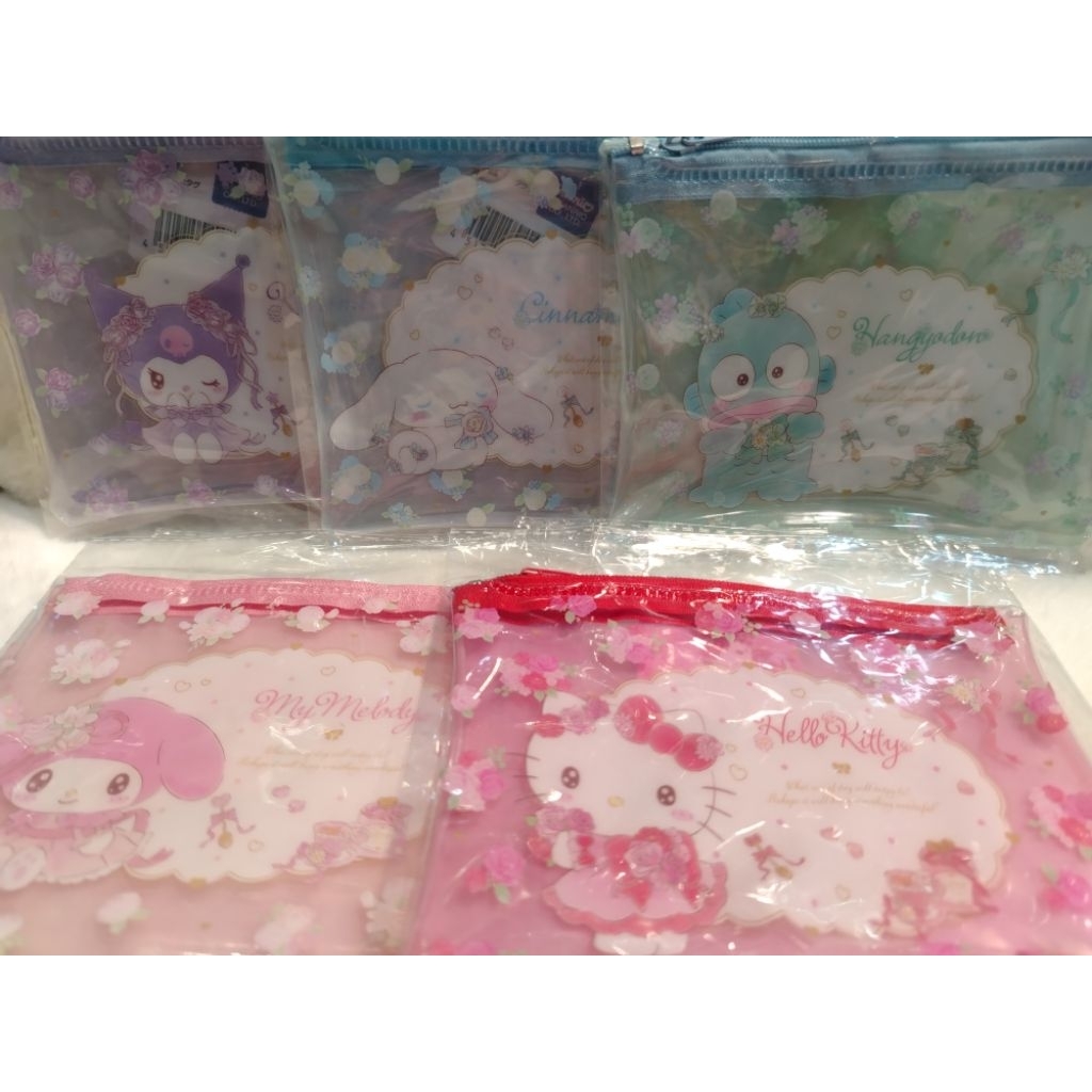 🇯🇵กระเป๋า​สตางค์​Sanrio ลาย​ซากุ​ระ​ 🍊 นำ​เข้า​จาก​ญี่ปุ่น​แท้​100​%✅