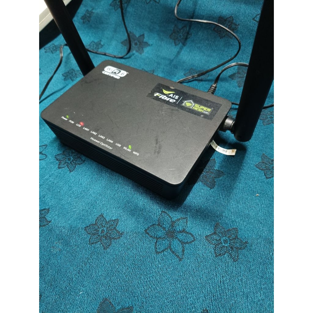 Router WiFi 6 Huawei HG8045X6 มือสอง สภาพนางฟ้า แรงทะลุกำแพง"