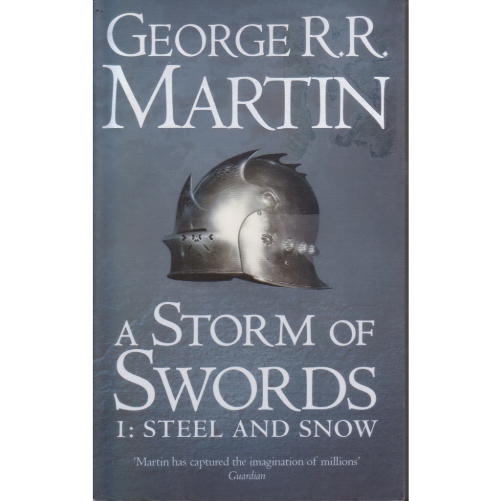 นิยายภาษาอังกฤษ A Storm of Swords Part I & Part II  (A Song of Ice and Fire, Book 3) by George R. R.
