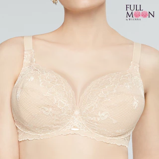 WIENNA Full Moon Bra NB41404 บรารู้ใจ สาวอกใหญ่ บราคัพใหญ่ มีโครง สีดำ สีเนื้อ