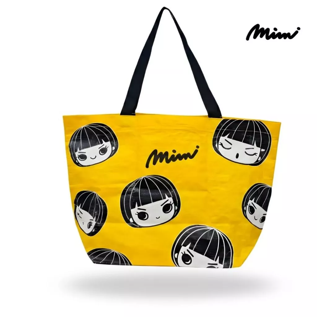 MIMI กระเป๋า บิ๊ก เยลโล ช้อปปิ้ง เหลือง (A9X6YE)