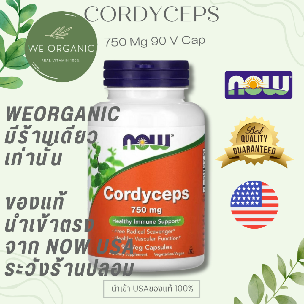 [คึกคัก] Cordyceps ถั่งเช่า 750 mg ใส่ใจสมรรถภาพร่างกายโดยรวม ดูแลพลังงานและความพร้อมของร่างกาย  Now
