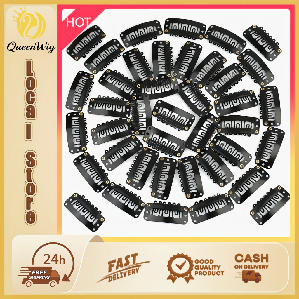 【COD/Spot Goods】คลิปนามสกุลผมสำหรับวิกผมคลิปพิเศษ BB, คลิปบาง, อุปกรณ์ต่อผมเครื่องมือโรงงานขายส่ง