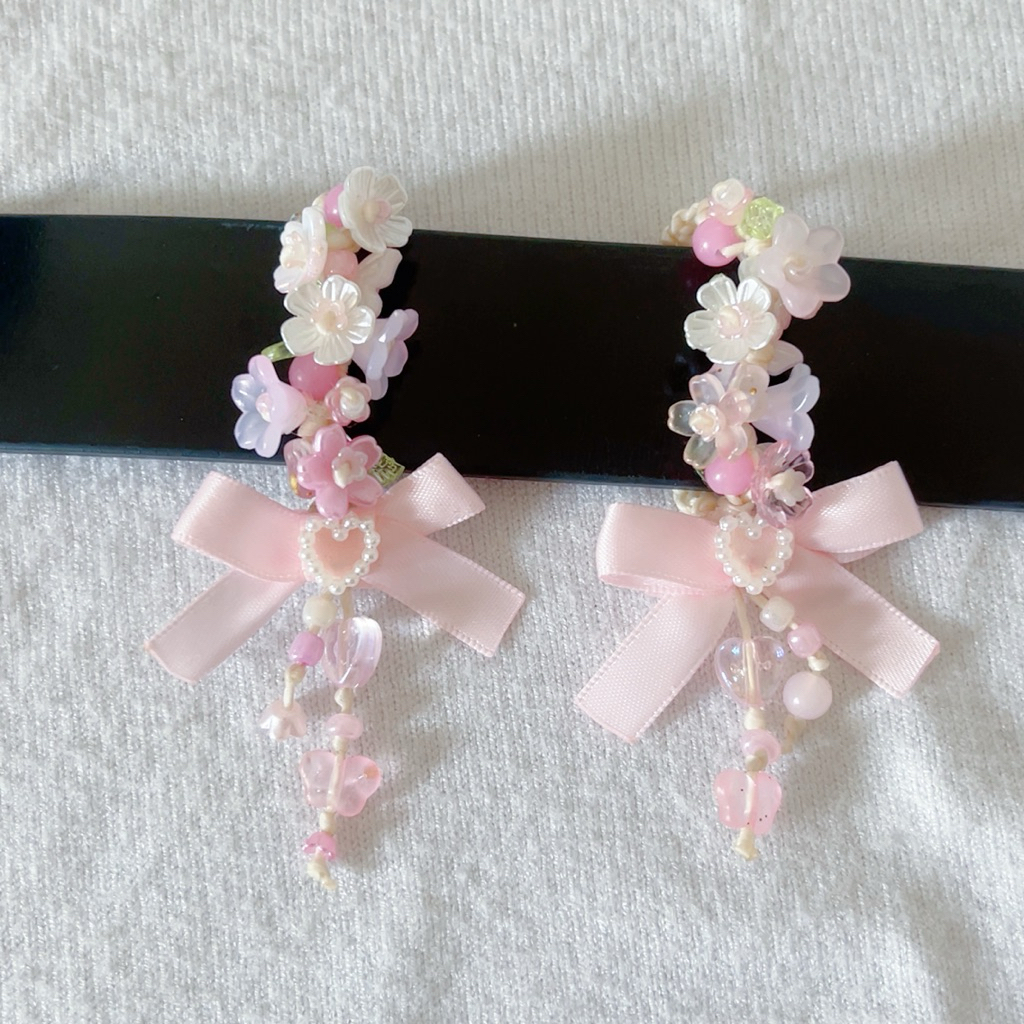 .☘︎ ݁˖ belt holder 🌷 | ที่รัดเข็มขัดเชือกเทียนดอกไม้