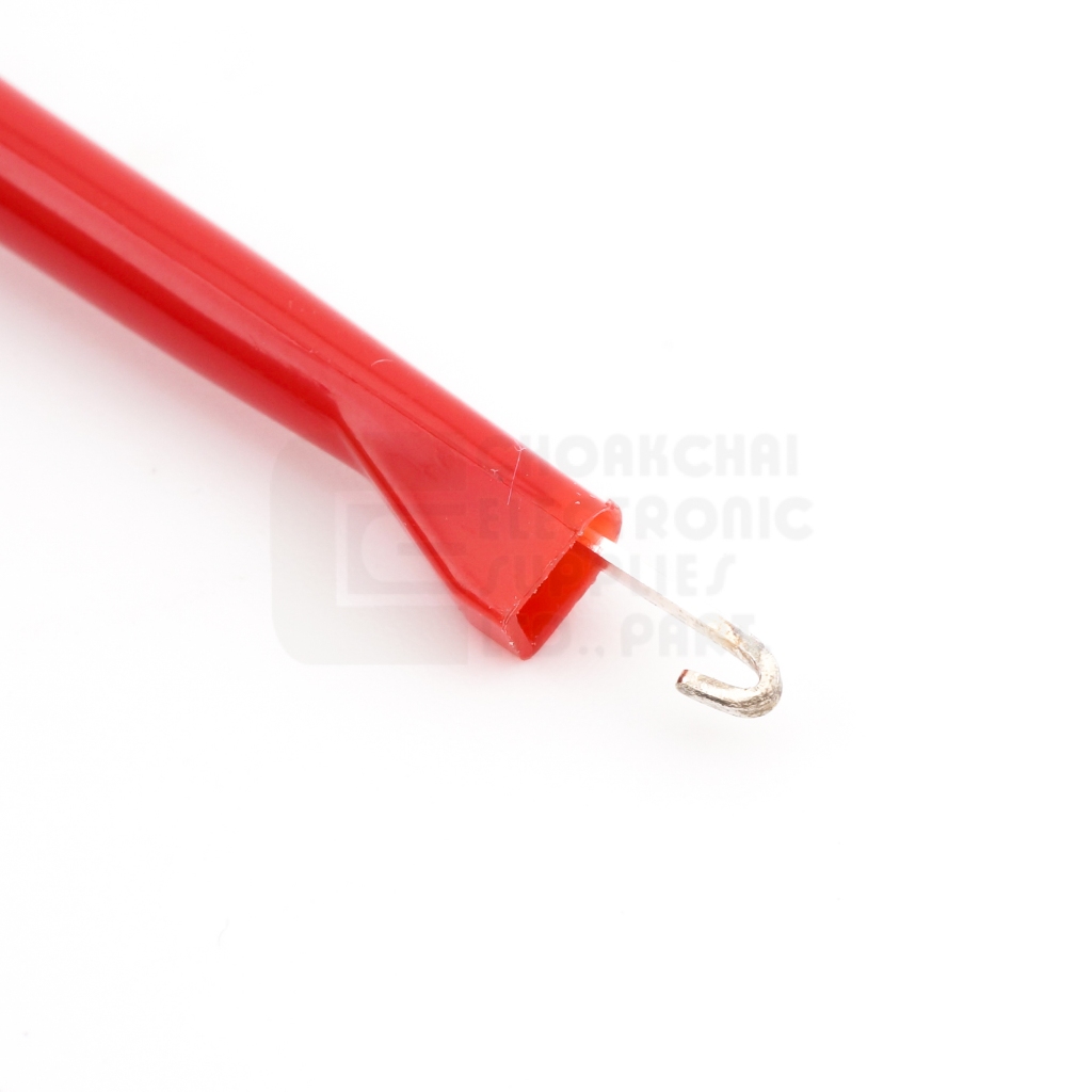 SCI R8-16C ปากคีบไอซี เสียบปลั๊กกล้วย/ขันน๊อต IC Clip fits Banana Plug สีดำ/แดง ผลิตไต้หวัน คุณภาพสูง ราคา ถูกที่สุด ดีลบีเคเค แกลเลอรีภาพที่ 3