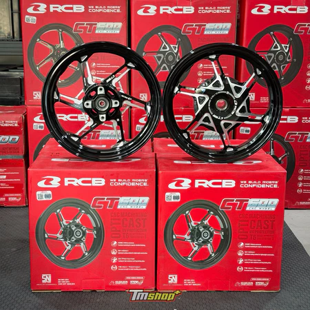 ล้อRCB CT600 Giorno+ ตรงรุ่น ล้อCNC แถมฟรี จุ๊บลมตรง