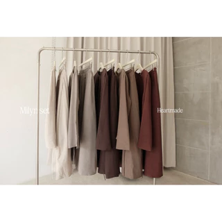 Heartmade-Milyn set(สินค้าพร้อมส่ง)🤍🤏🏻
